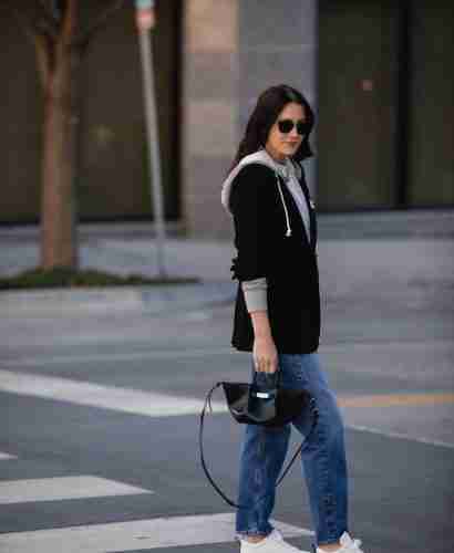 Hooded Blazer Outfits