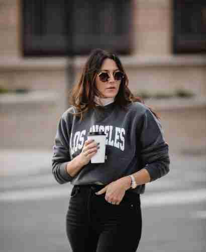 How to Style a Graphic Sweatshirt