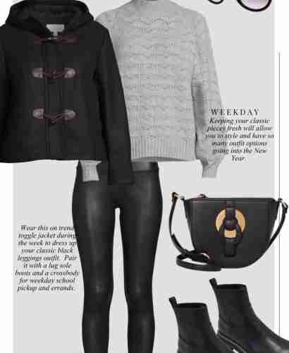 affordable winter wardrobe outfits from Walmart