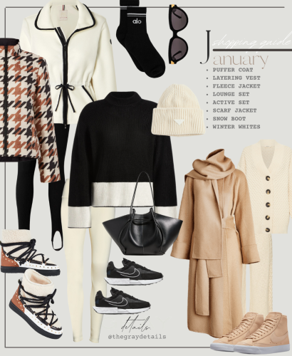 What to Buy In January | Monthly Shopping Guide