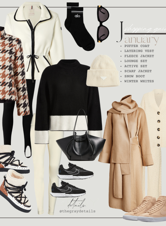 What to Buy In January | Monthly Shopping Guide