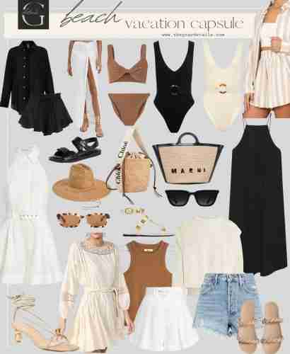 Minimalist Packing for Beach Vacation