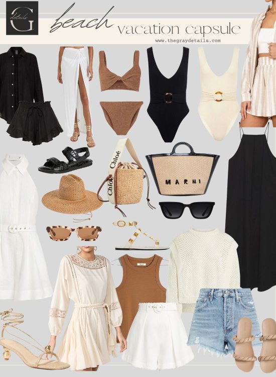 Minimalist Packing for Beach Vacation