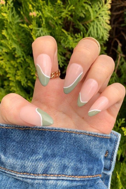Spring Greens March Nail Ideas