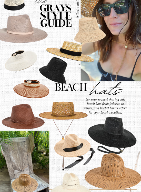The Best Beach Hats for Your Next Beach Vacation