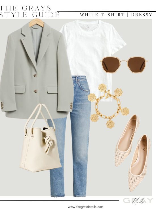 How to Style A Basic White Tee