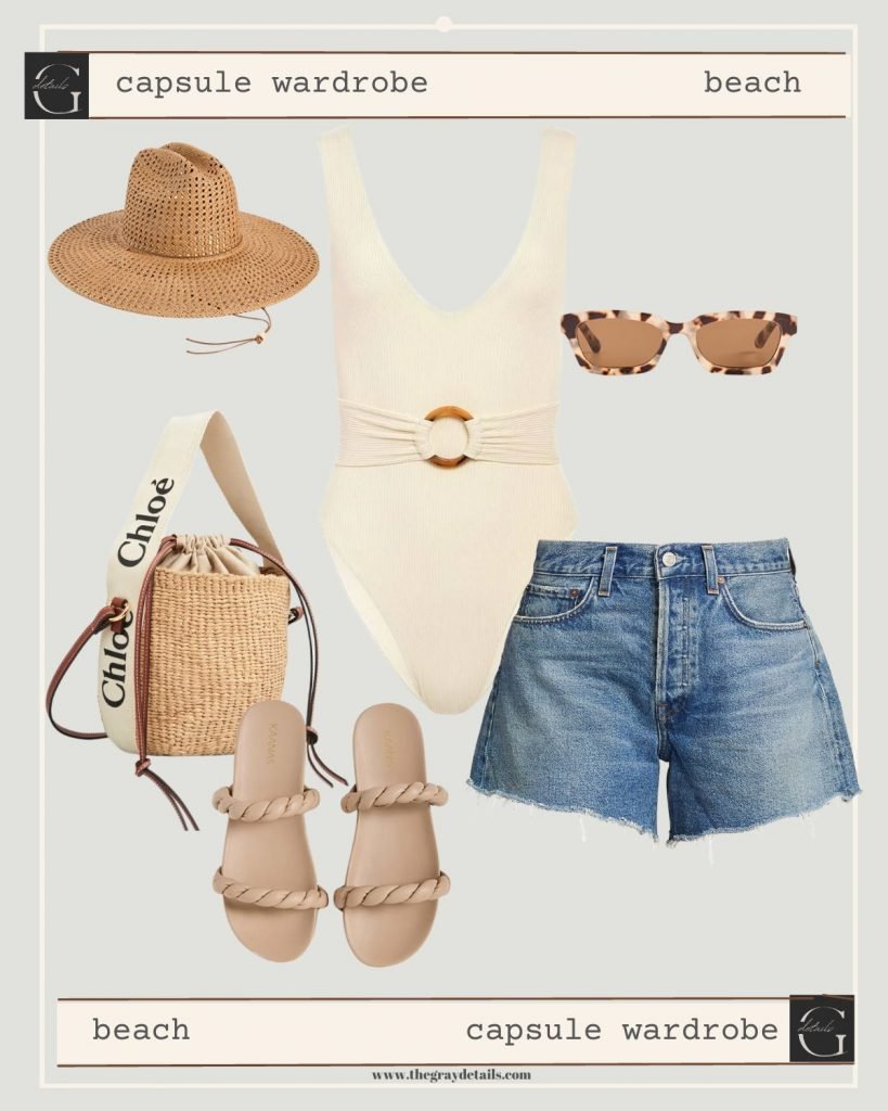 Casual beach packing outfits