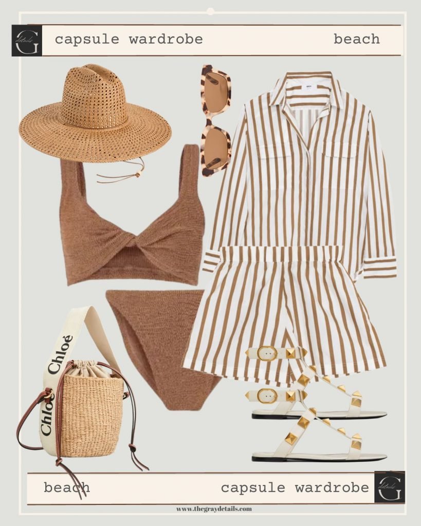 Minimalist Packing for Beach Vacation