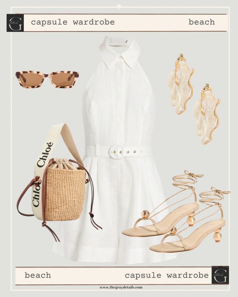 Minimalist Packing for Beach Vacation