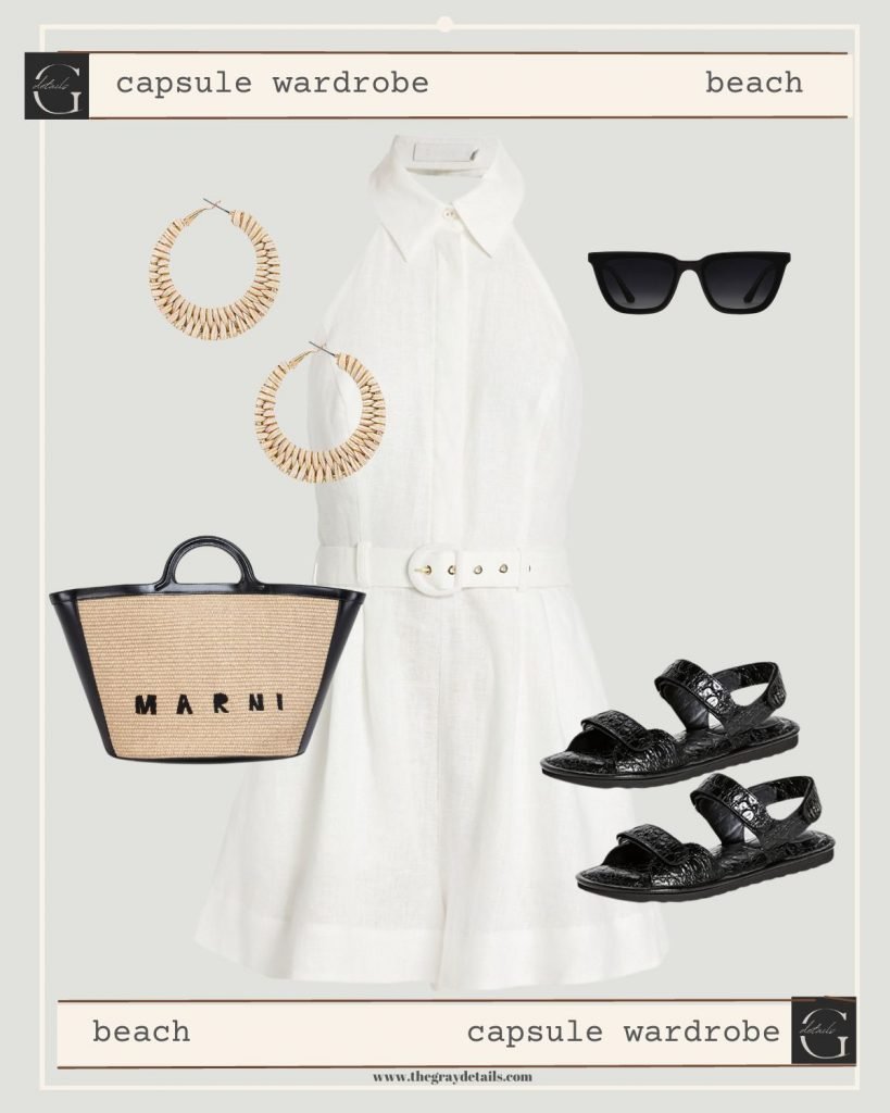 Minimalist Packing for Beach Vacation