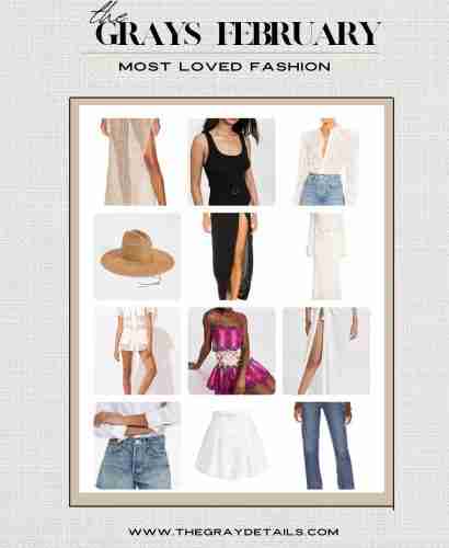 February Most Loved Fashion Items | Spring Fashion Trends