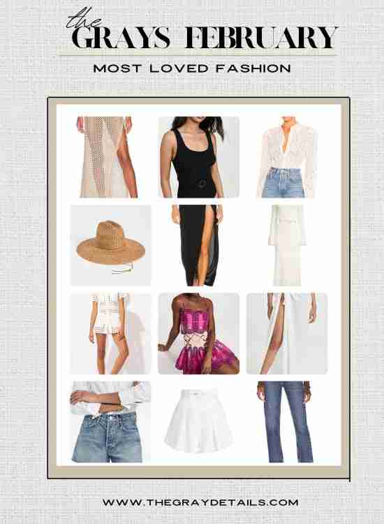 February Most Loved Fashion Items | Spring Fashion Trends