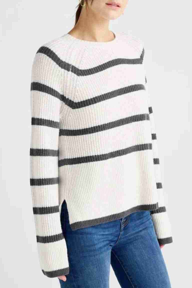 16 Toteme Striped Sweater Dupes the gray details