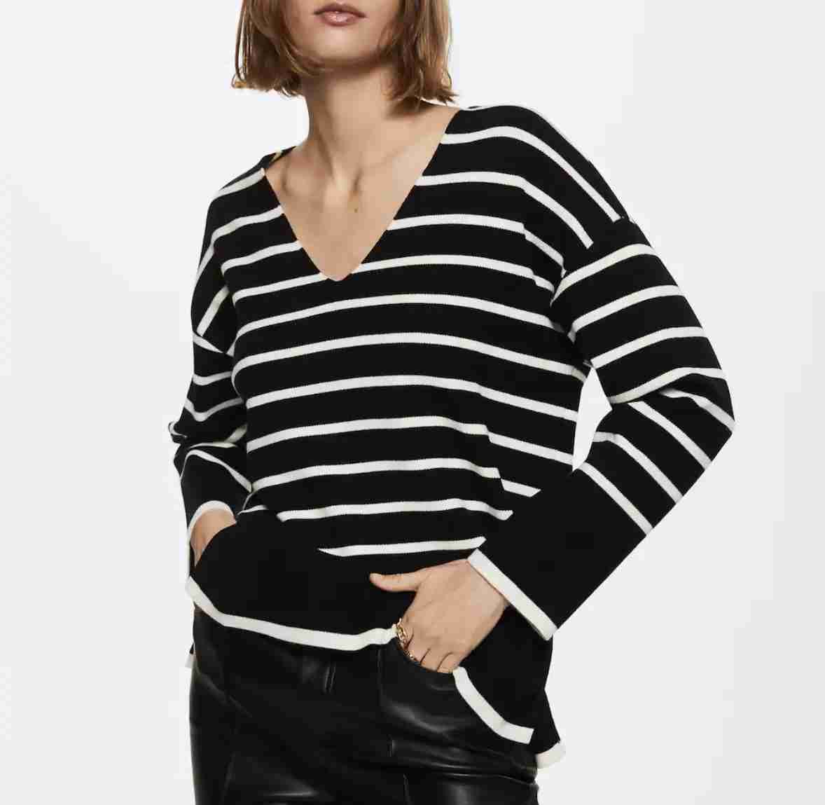 16 Toteme Striped Sweater Dupes the gray details