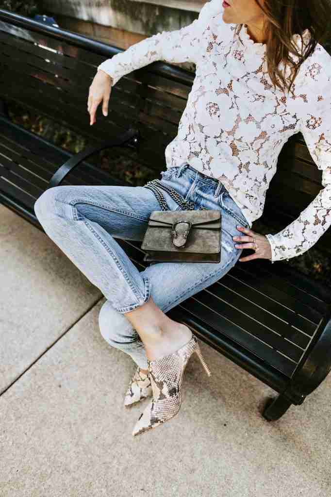 White Lace Top Outfit Ideas