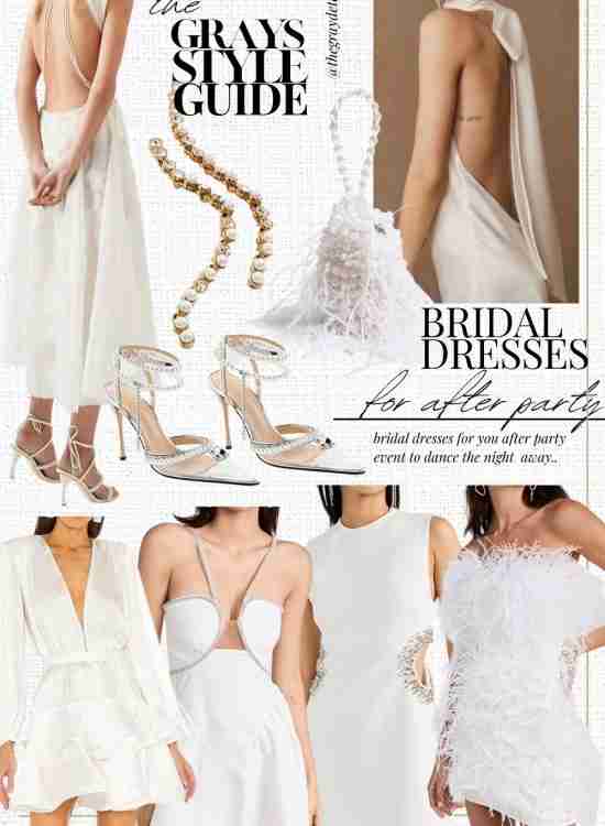 Bride After Party Dresses