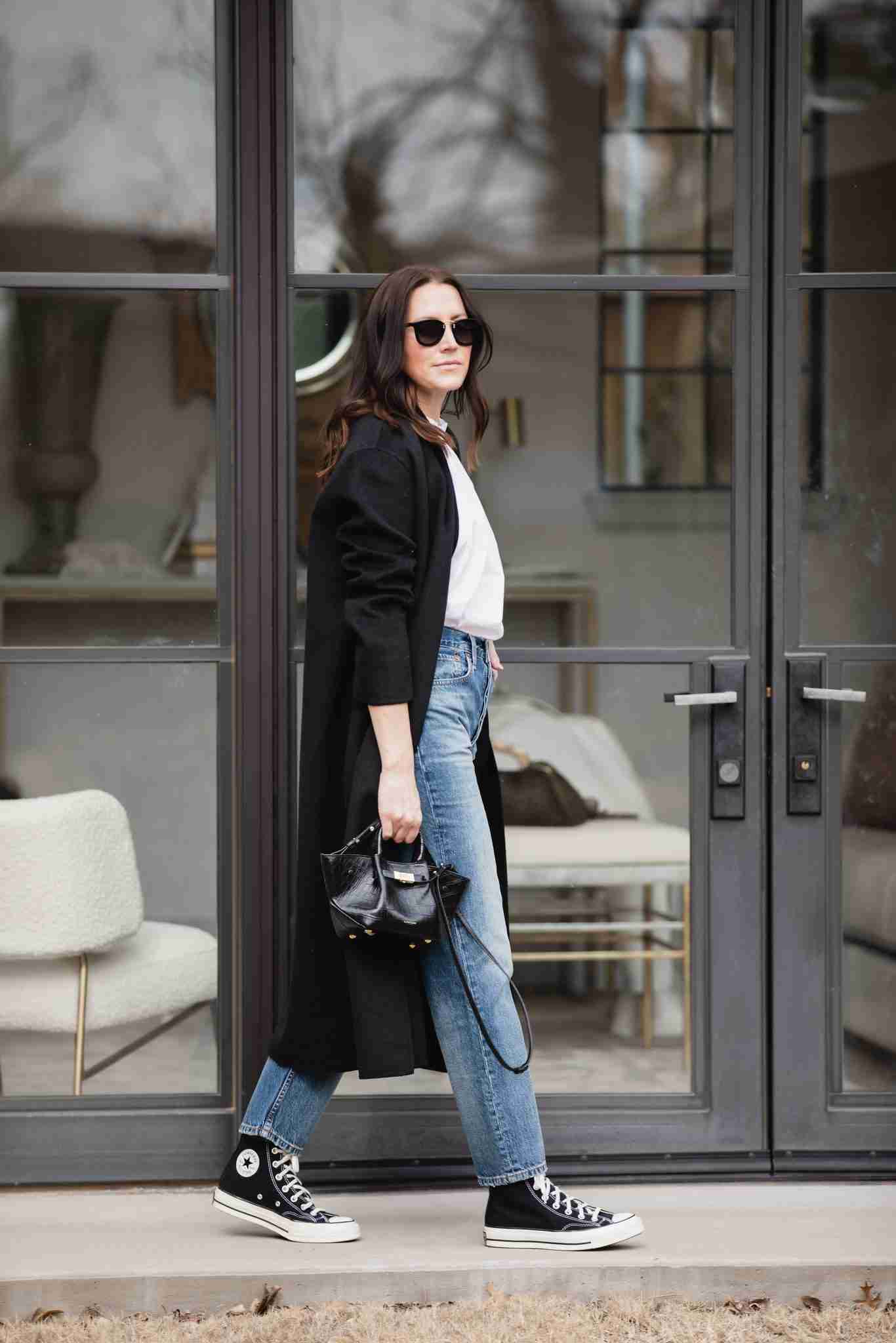 Mango Coatigan Outfits Ideas - the gray details