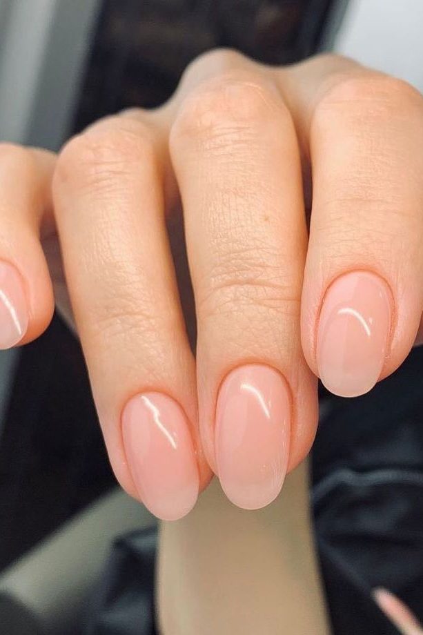 sheer nude nail color