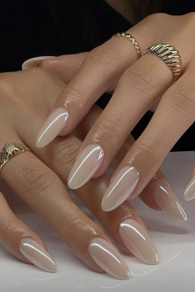 Neutral Gel Manicure