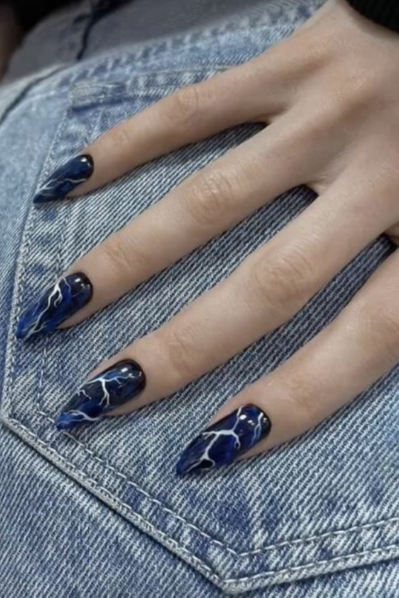 Birthstone Birthday Nail Ideas