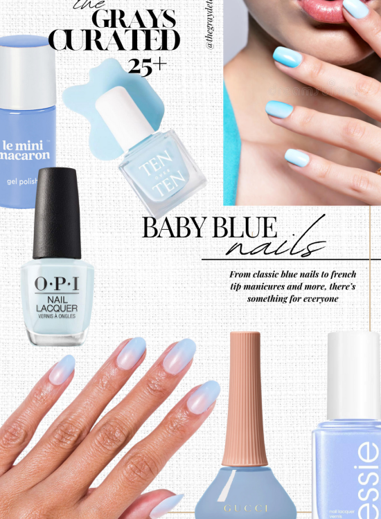 Baby Blue Nail Ideas