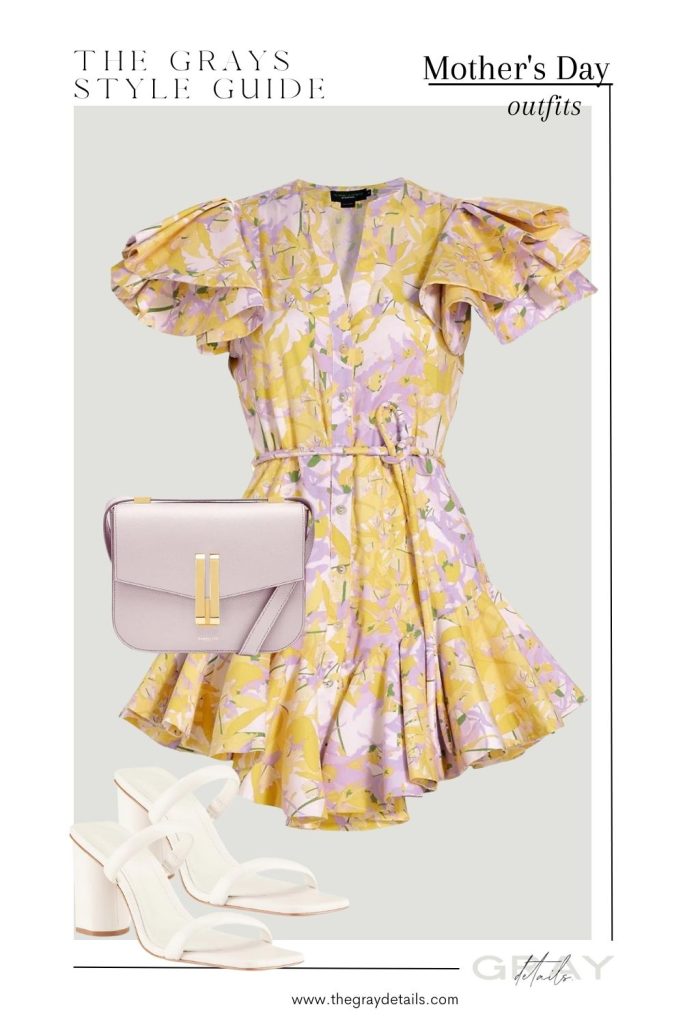 Yellow and Lavender Floral Romper | The Ultimate Mothers Day Guide