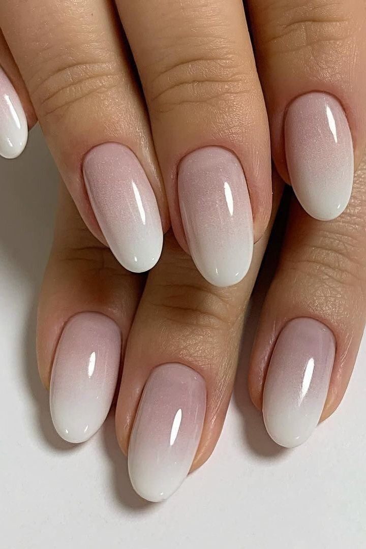 Ombre Nude Nails
