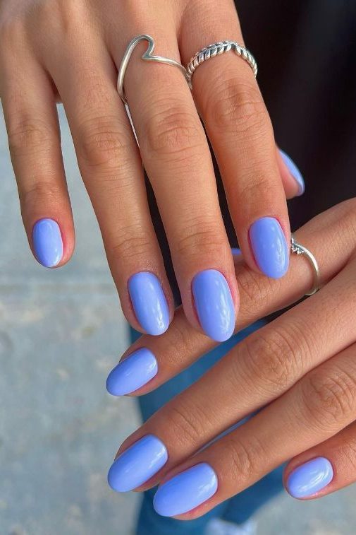 Lilac Nail color