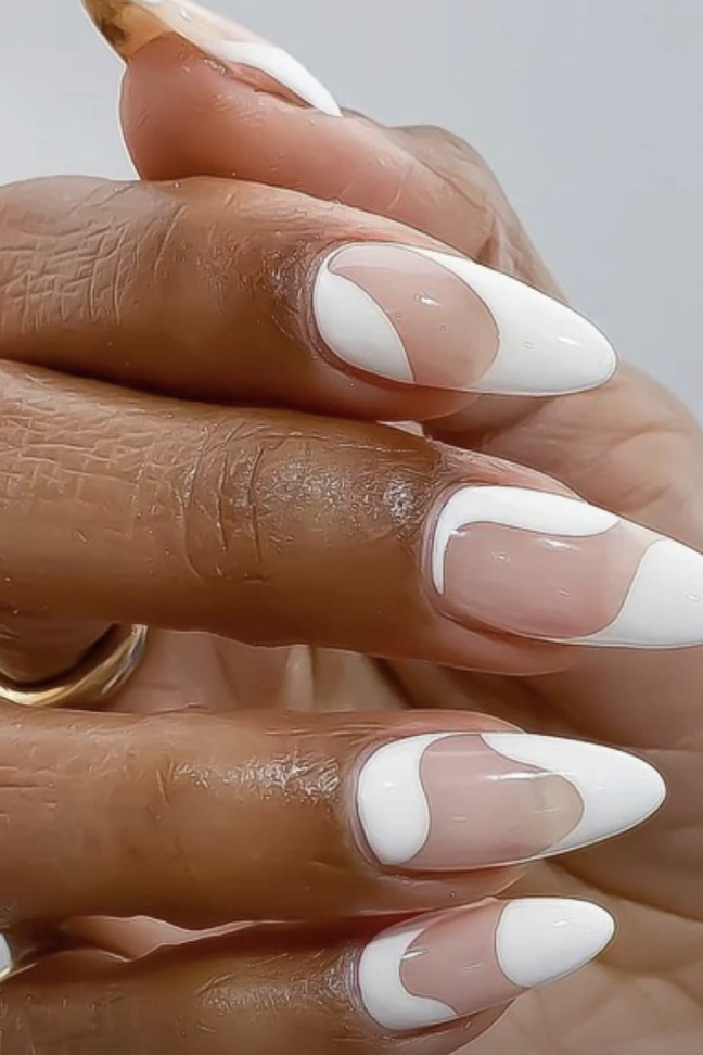 white nail design inspo