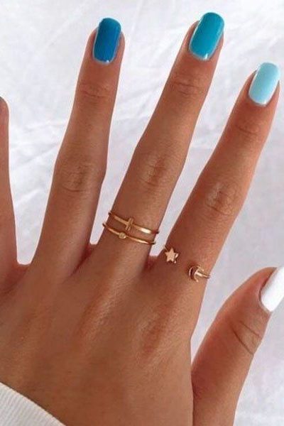 Ombre Color Nails