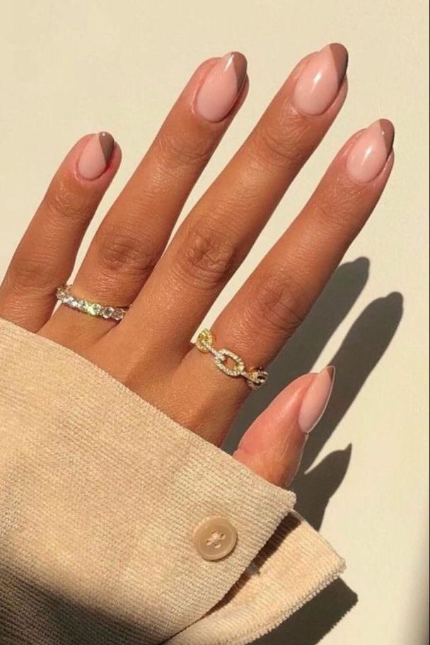 Diagonal nail design
