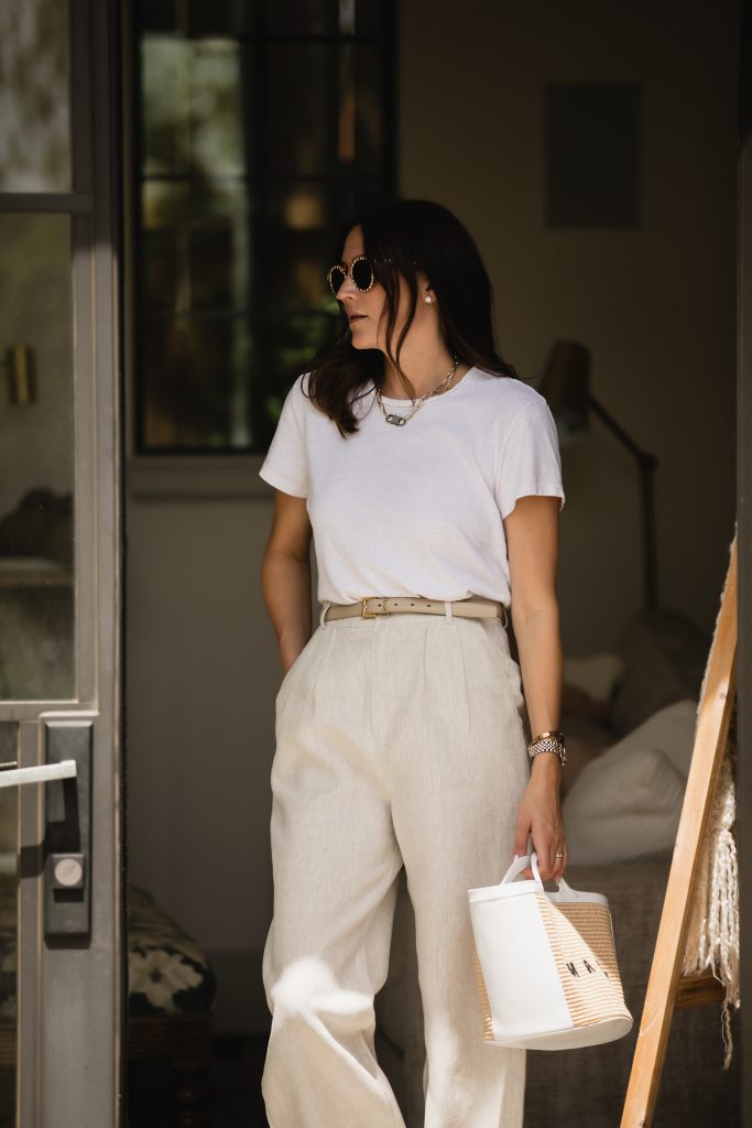 Minimal Brown Trouser Outfit Ideas for Spring and Summer