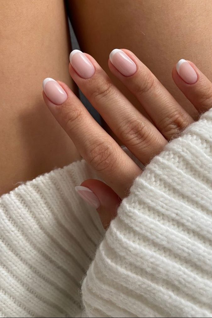 French Tip Dip Powder Nail Ideas