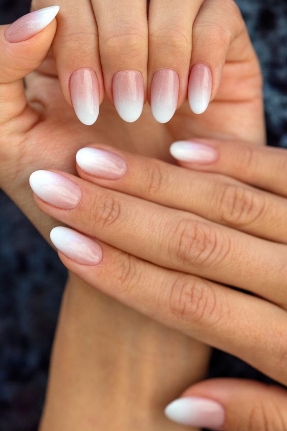 Milky Pink nail inspo