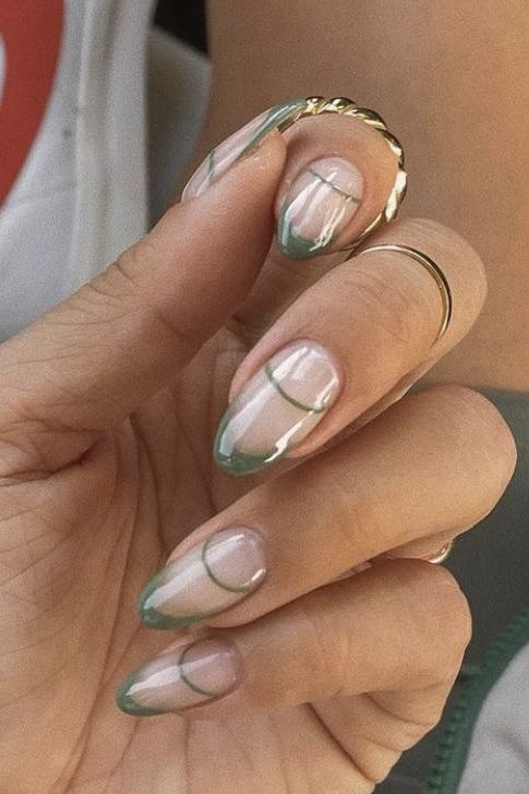 unique French Tip nails