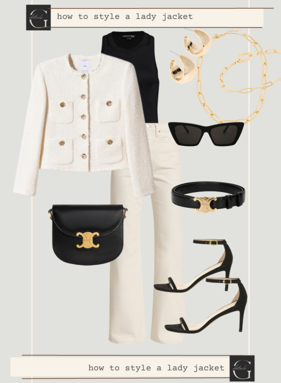 How to Wear a Lady Jacket