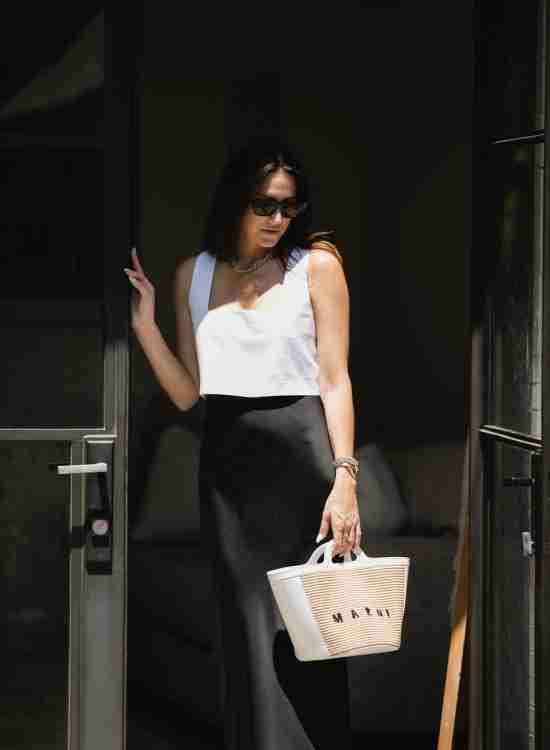 Black Slip Skirt Outfits