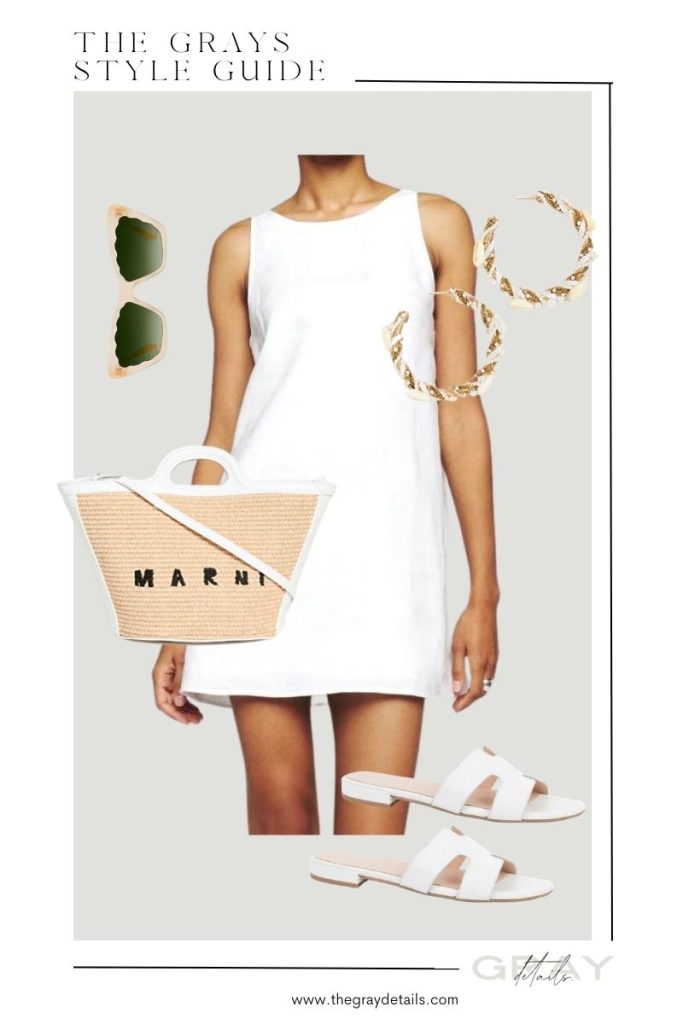 Minimal Shift Dress Outfits for Summer