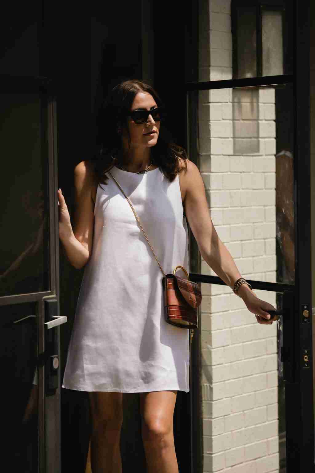 MINIMAL SHIFT DRESS OTTOMAN ELEGANCE