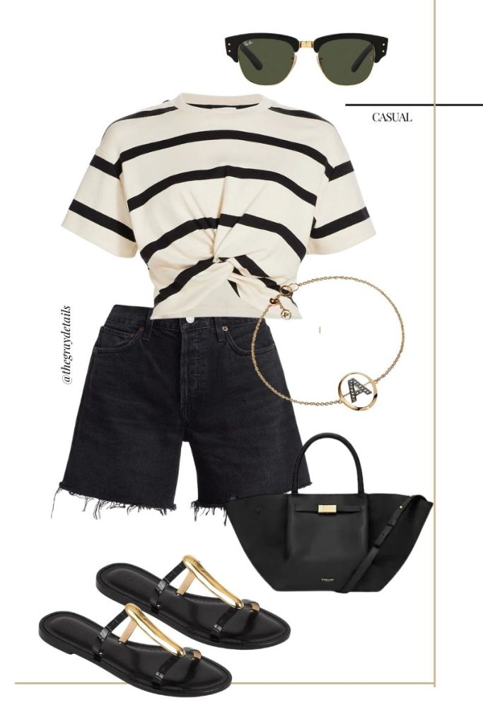 Casual Jean Short Outfits