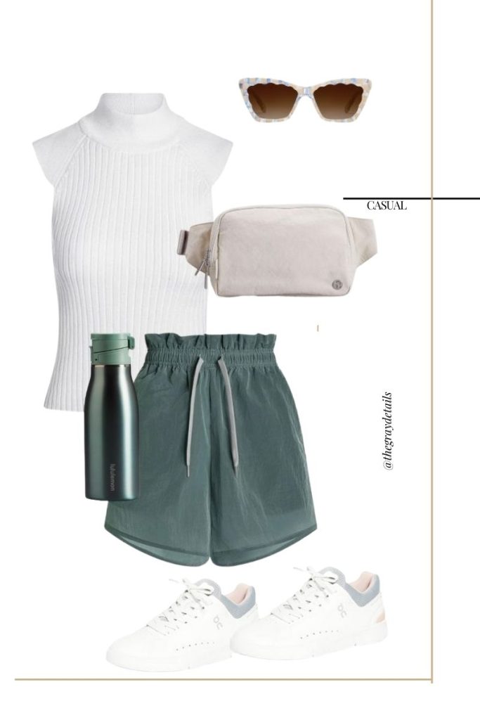Sporty Shorts Outfit Ideas