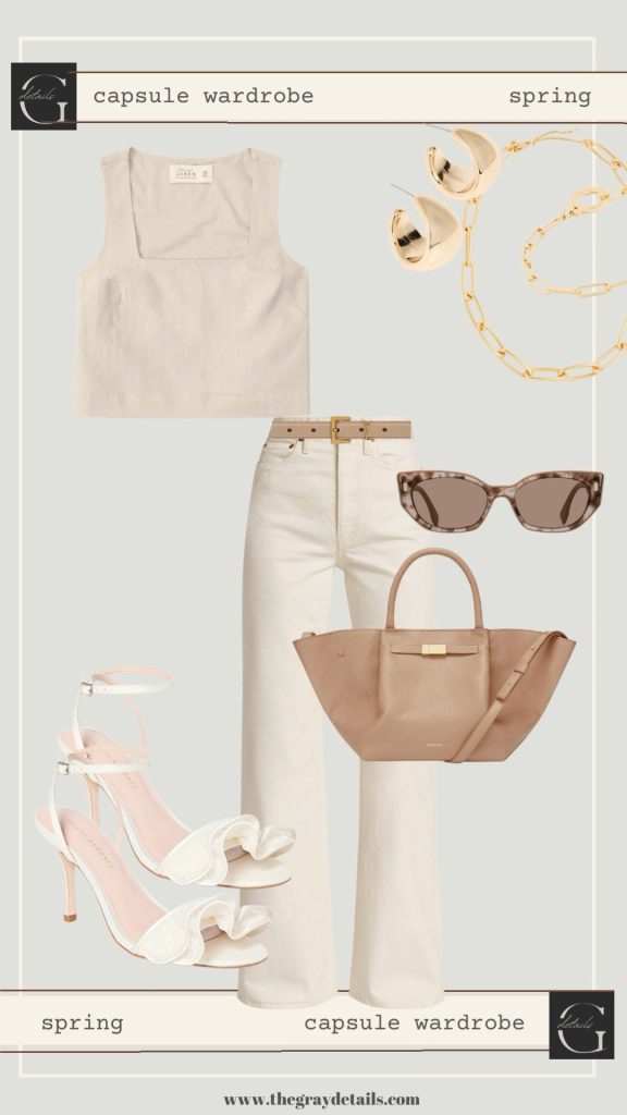 Neutral spring outfit | Most Loved Fashion for April 