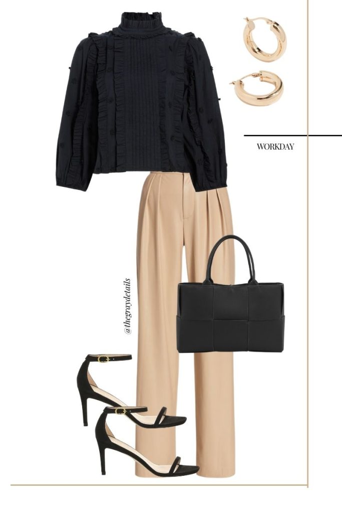 neutral office outfit inspo