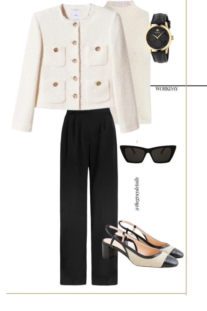 Neutral Spring Work Outfits