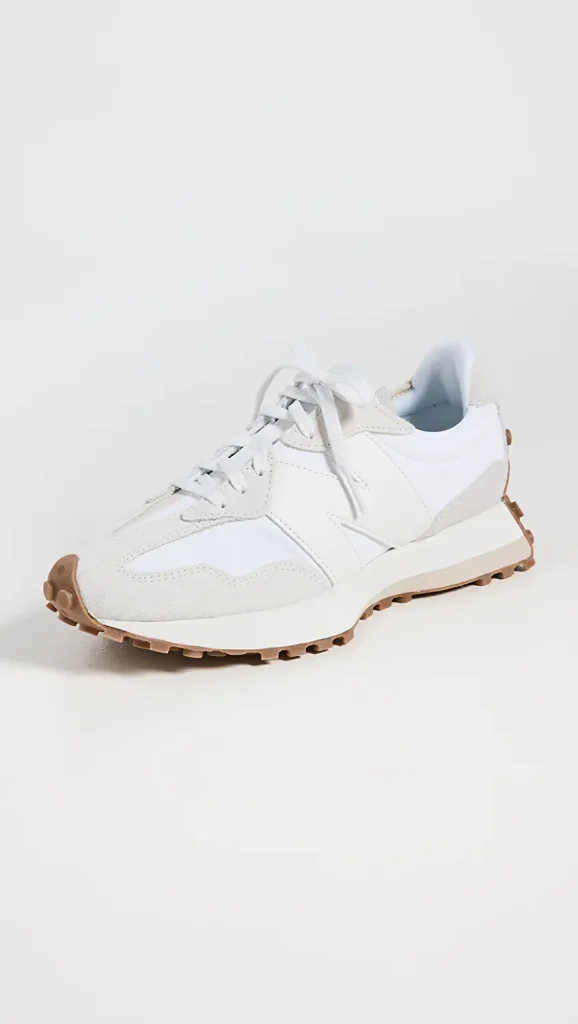 New Balance 327 Sneakers | White Sneakers to Wear With Dresses