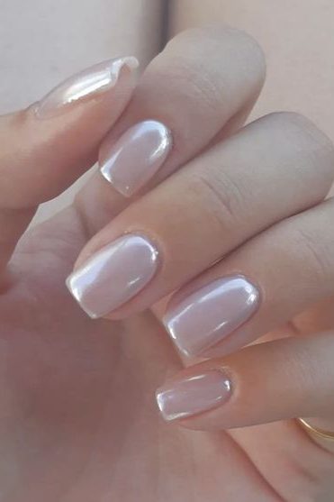 Glazed Donut Nail Idea