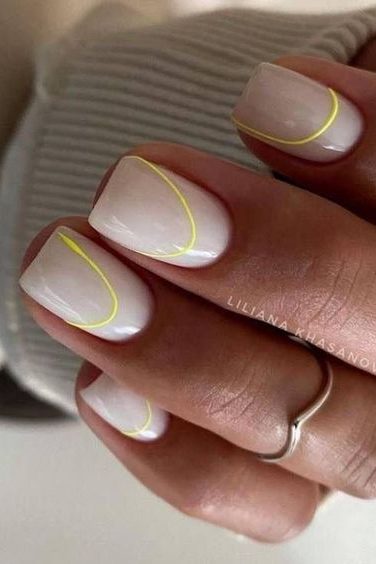 Colorful Minimalism Nails