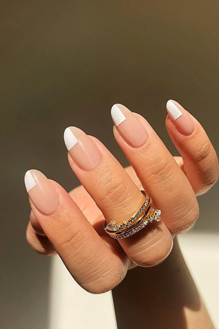 Black & White Negative Space Nail Ideas
