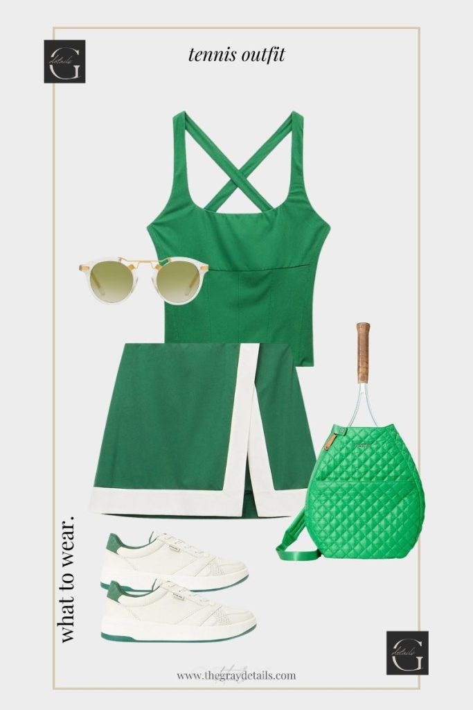 Green Tennis Skirt Outfit Ideas