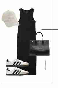black leather midi dress for Women Evening-Formal Gowns Color:White/Black Perfect Peony AOJDVE 9 - Drawer